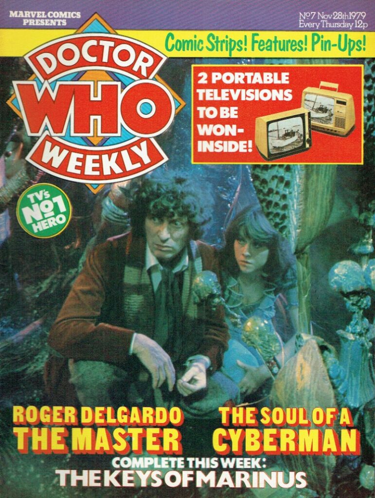 Doctor Who Weekly No.7, cover dated November 28th 1979 - Official Cover