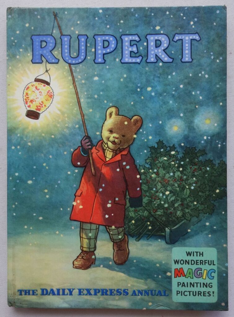 Rupert Bear Annual 1960, with Magic Painting Pages