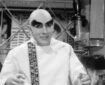 Peter Cook in the memorable sketch, “SuperThunderStingCar” (1966)