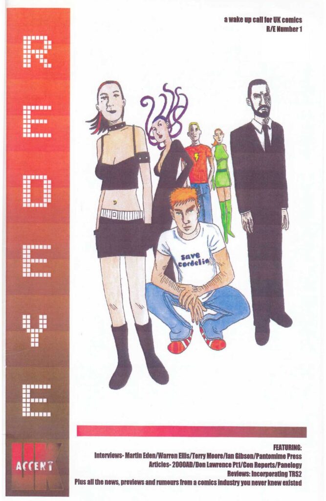 Redeye Volume One No. 1 - cover by Martin Eden