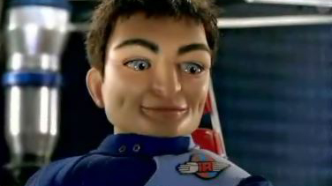 Scott Tracy, in the promotional trailer for the abandoned Thunderbirds project