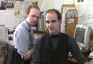 John Freeman and Nicholas Briggs - early 1990s
