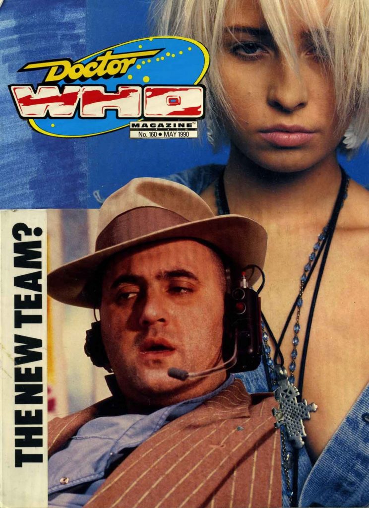 Doctor Who Magazine Issue 160 - Alexei Sayle and Wendy James "Dummy Cover"