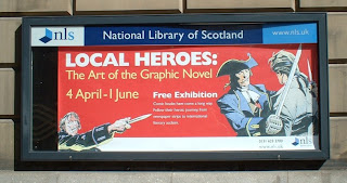 Local Heroes - The Art of the Graphic Novel Exhibition 2008 - Poster