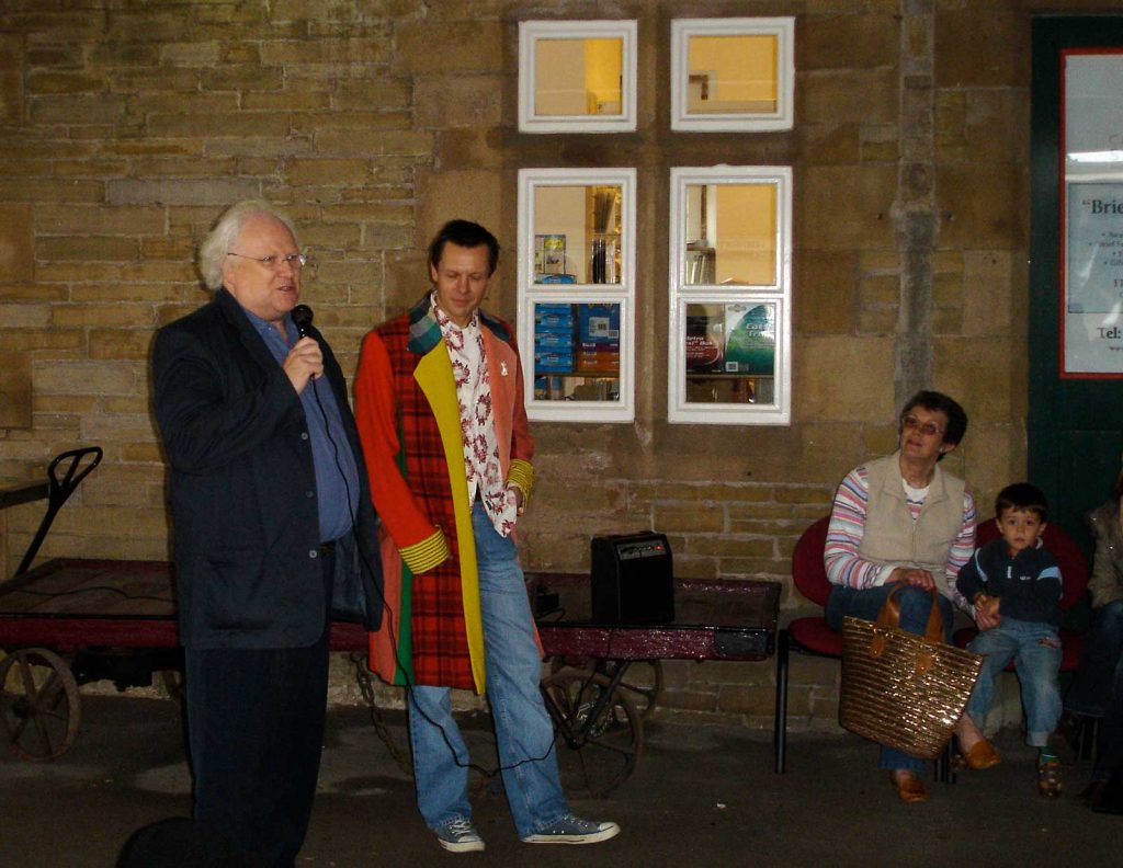 Colin Baker - Carnforth Railway Station 24th August 2008