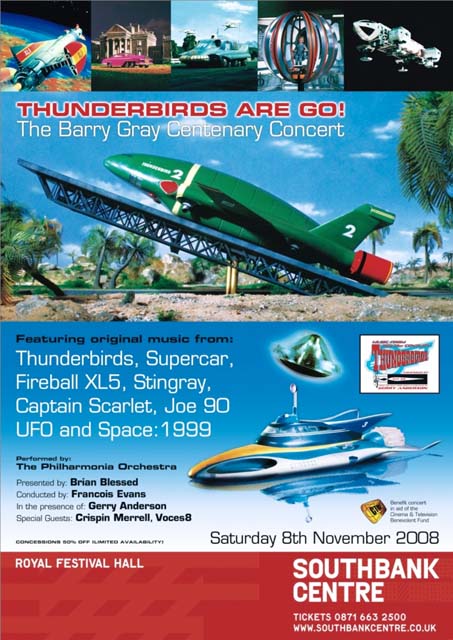Thunderbirds Are Go! The Barry Gray Centenary Concert