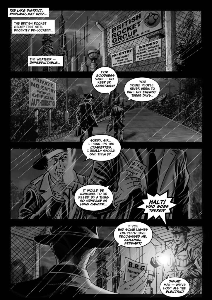 Quatermass Strip Pitch - 2016 Version Page 1