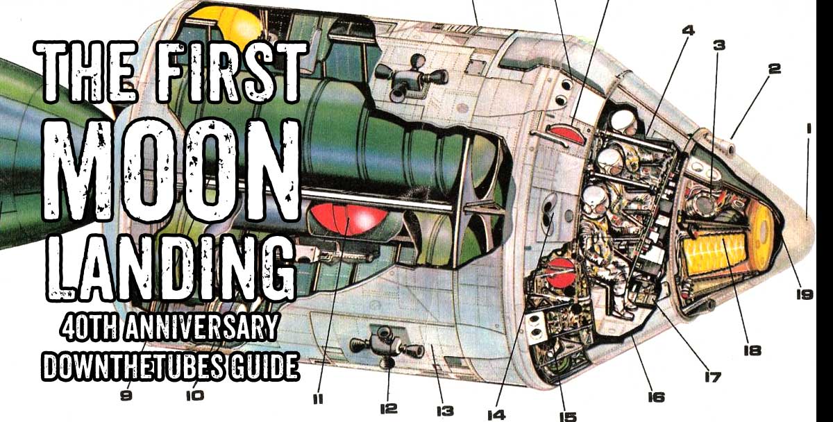 The First Moon Landing - A downthetubes 40th Anniversary Guide in British comics and related art