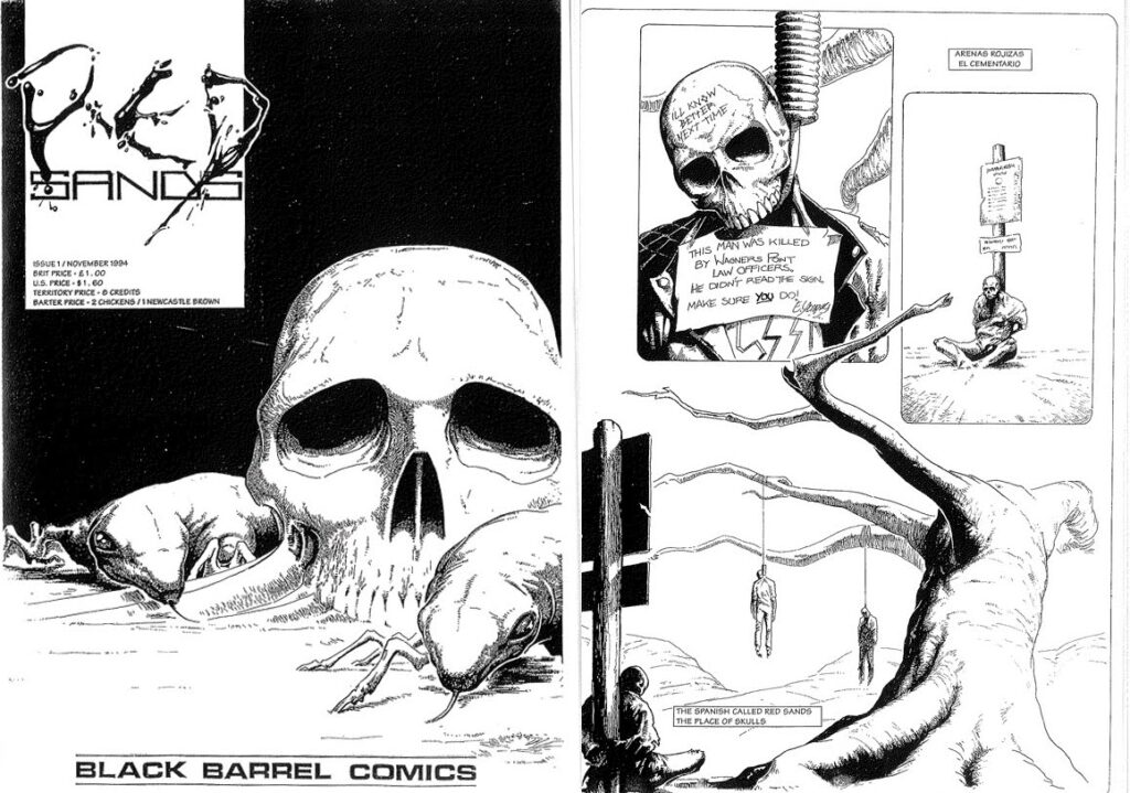 Red Sands Sample Pages by Alex Ronald