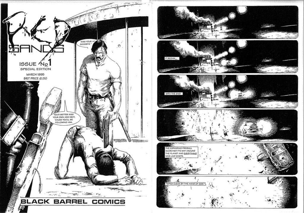 Red Sands Sample Pages by Alex Ronald