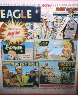 Early Eagle dummy by Marcus Morris and Frank Hampson 