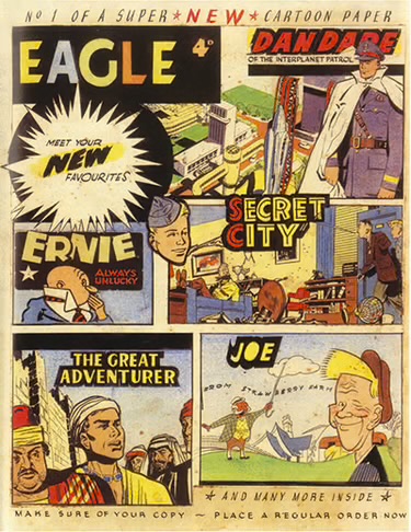 Early Eagle dummy by Marcus Morris and Frank Hampson 