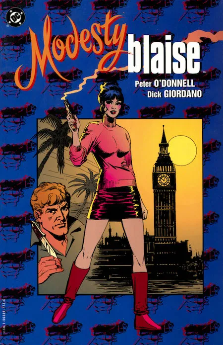 DC Comics Modesty Blaise, graphic novel, adapted from the first Modesty Blaise novel, with artwork by Dick Giordano