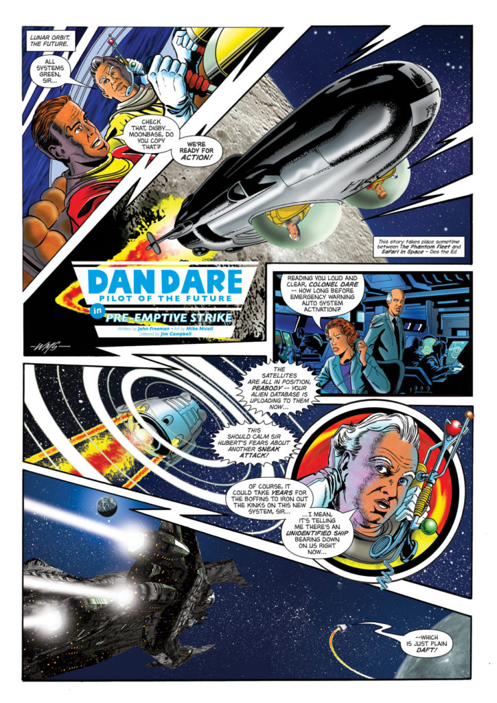 Dan Dare: Pre-Emptive Strike Page 1