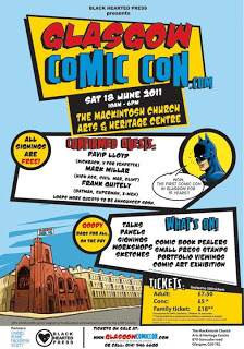 Glasgow Comic Con 2011 - Leaflet - Small