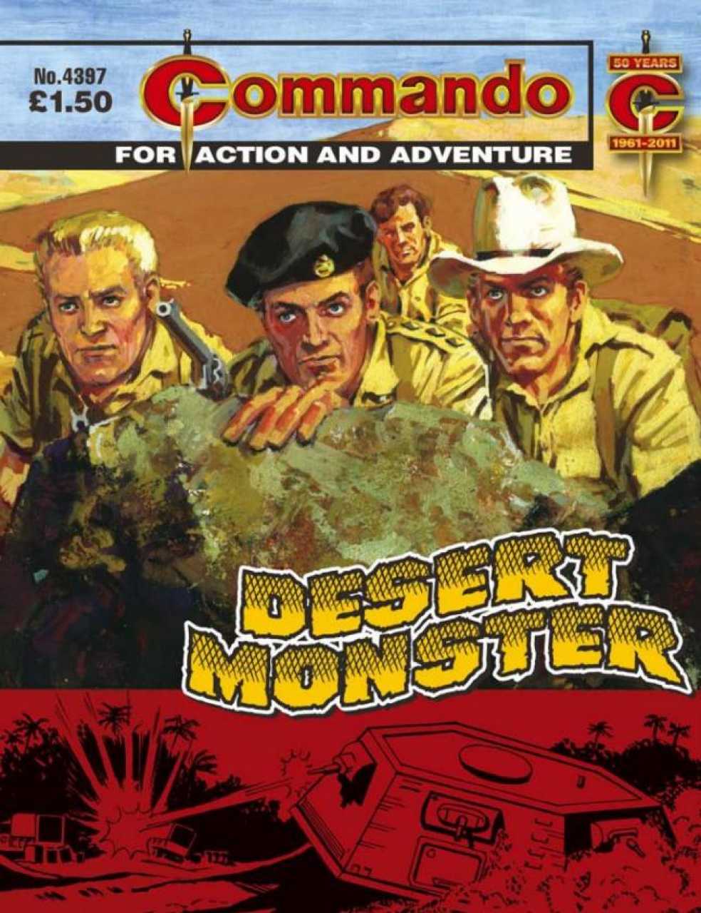 Commando No 4379: Desert Monster
