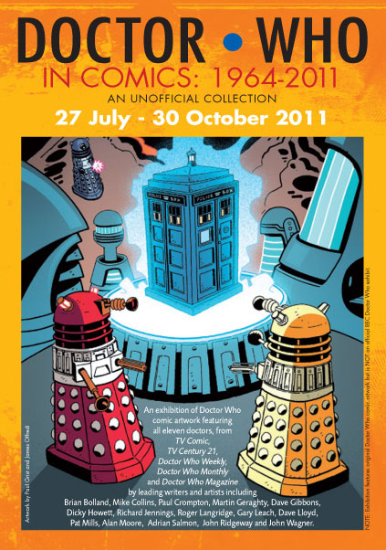 Doctor Who and Comics at The Cartoon Museum