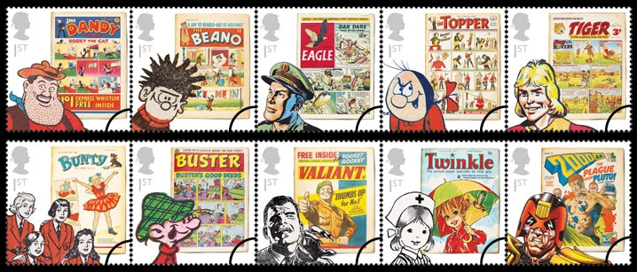 Royal Mail Comic Collection 2012 - All