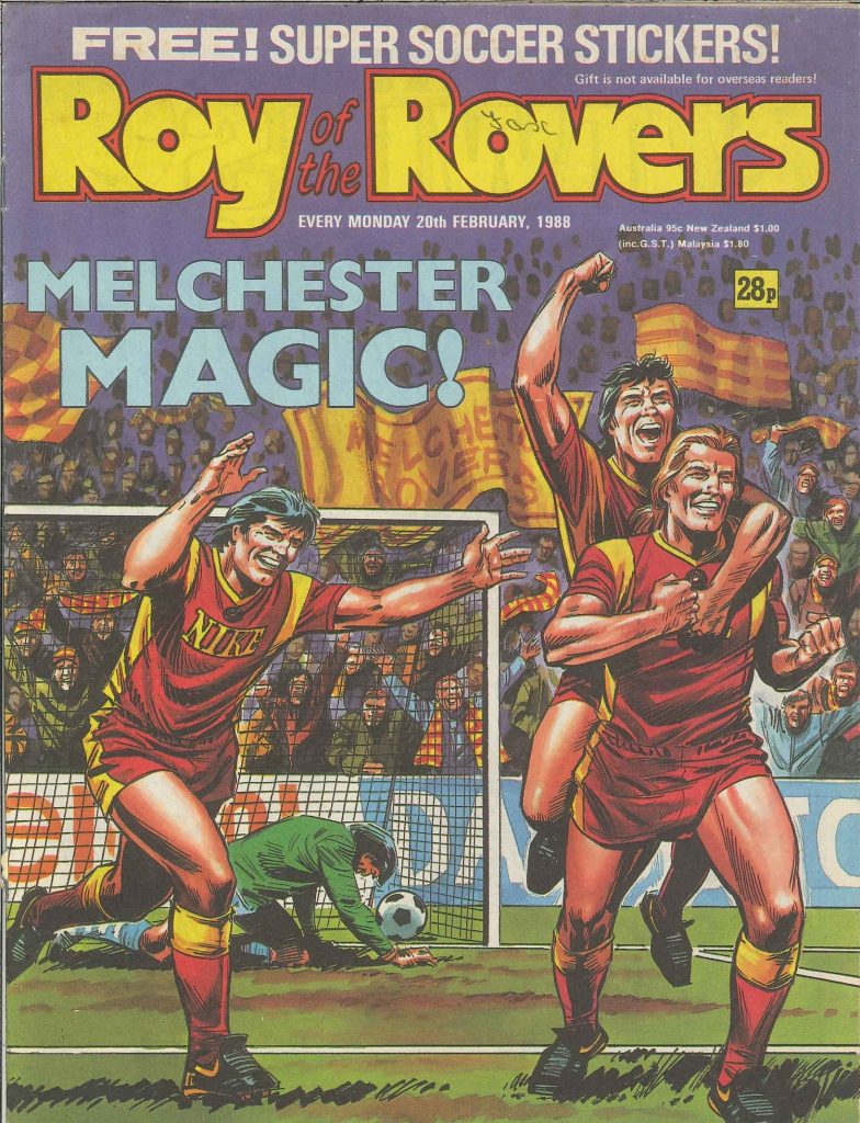 Roy of the Rovers - art by Mike White