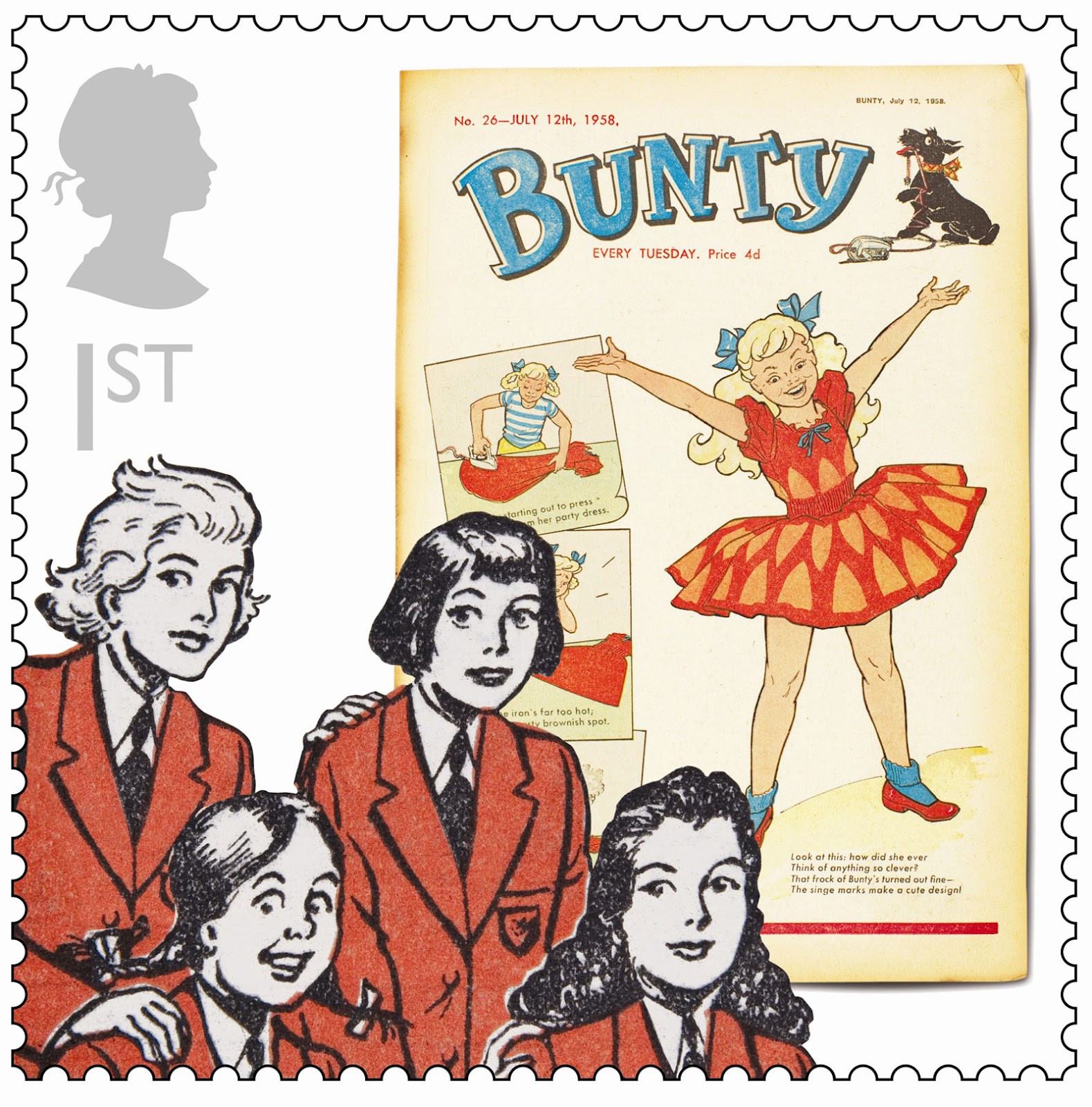 Royal Mail Comic Collection 2012 - Bunty
