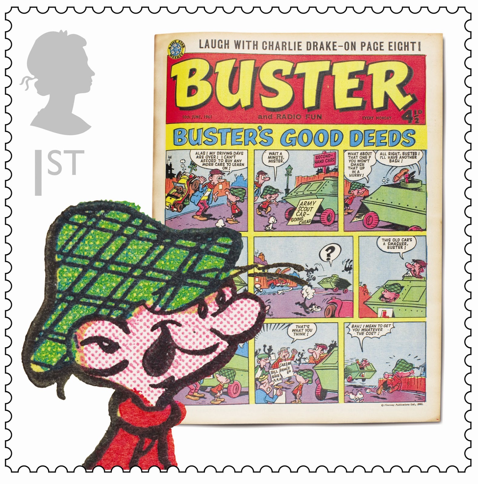Royal Mail Comic Collection 2012 - Buster