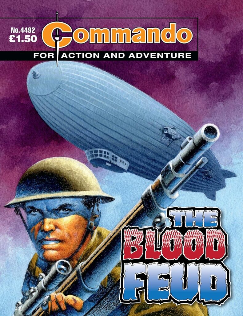 Commando No 4492: The Blood Feud
Story: Mac MacDonald Art: Vila Cover: Ian Kennedy