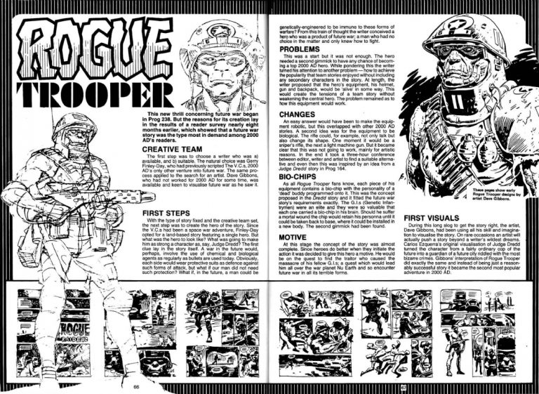 2000AD Annual 1983 - Rogue Trooper Spread