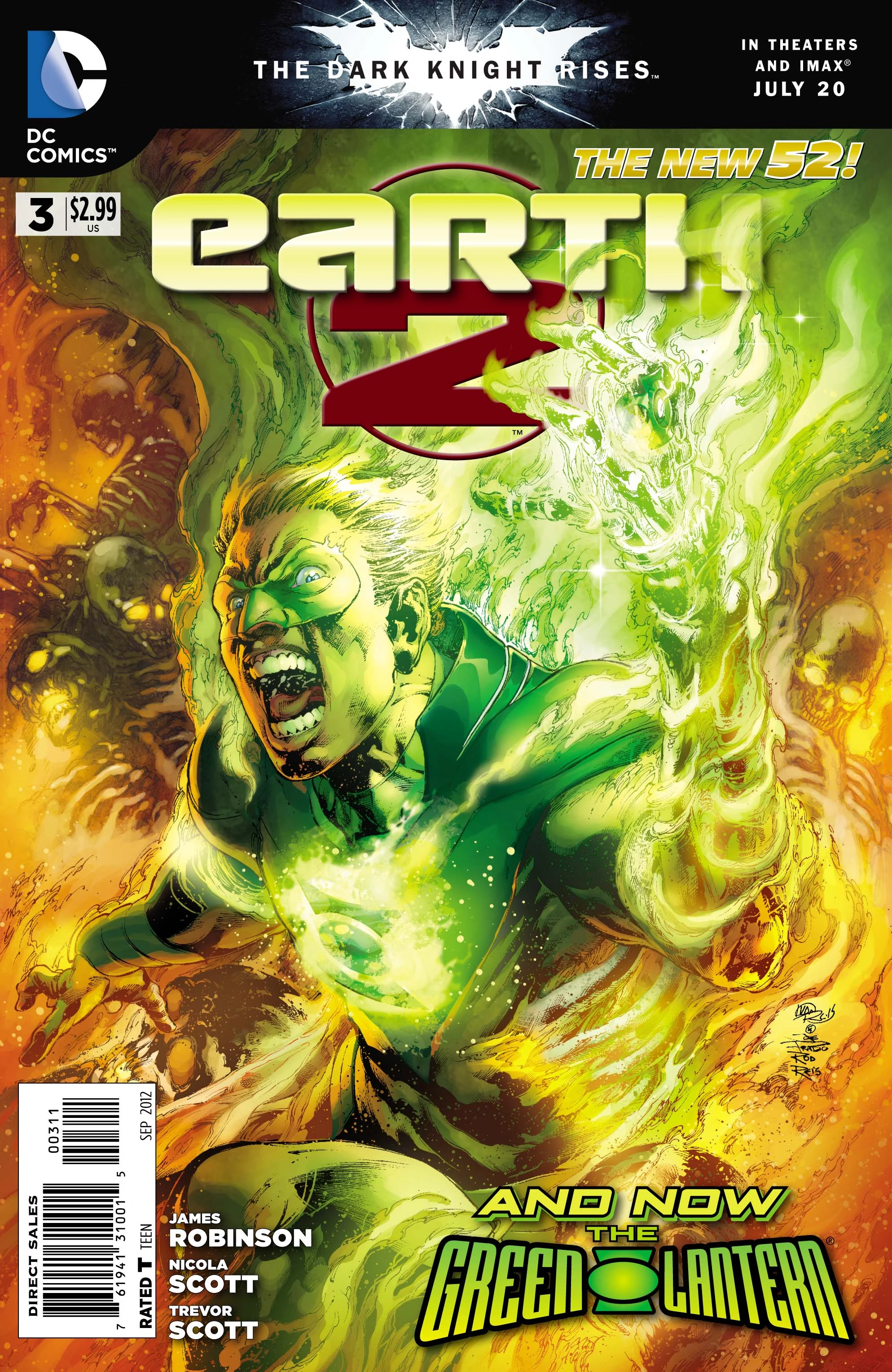 Earth Two Volume 1 #3 - Cover
