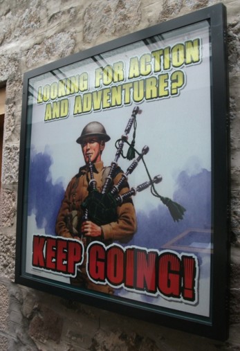 Steadfast! Commando At The Gordon Highlanders Museum - Poster