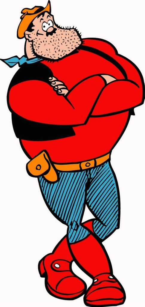 Desperate Dan of The Dandy ©️ DC Thomson