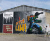 Judge Dredd Mural by Soulful Creative