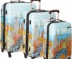 Samsonite Cityscapes Suitcases - art by Darryl Cunningham