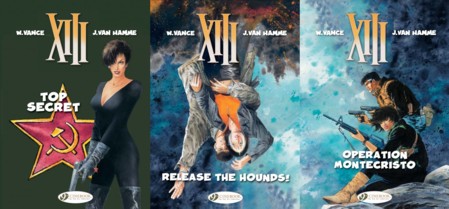 Cinebook's XIII - Volumes 13 - 15