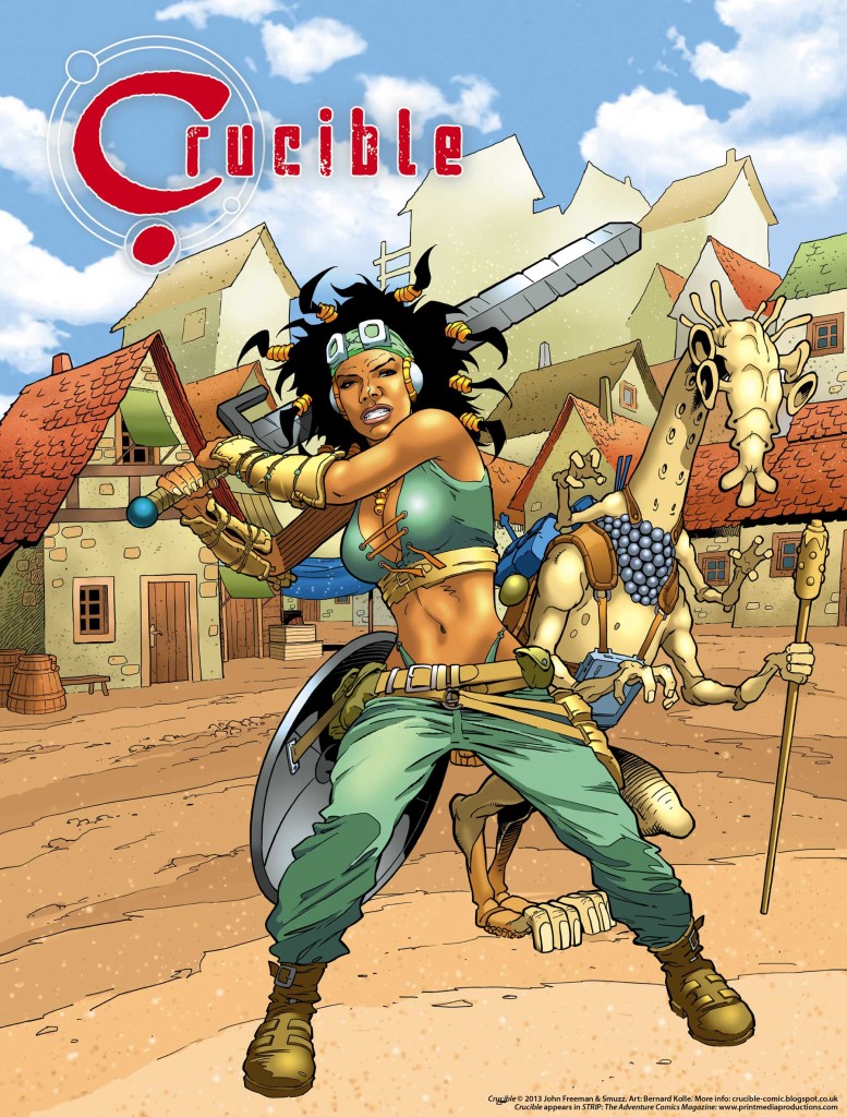 Crucible: Promotional Poster by Bernard Kolle