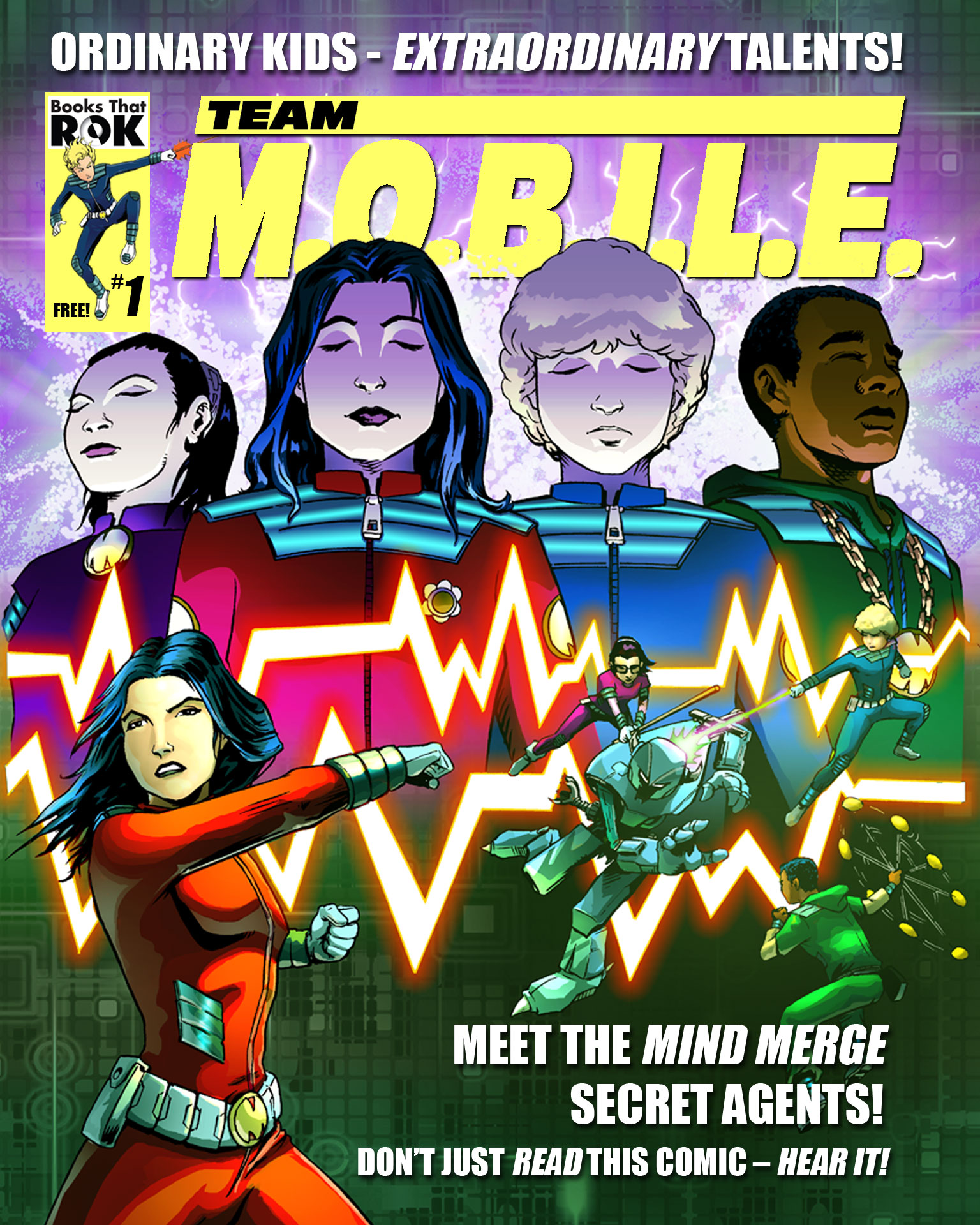 Team M.O.B.I.L.E. #1 audio comic
