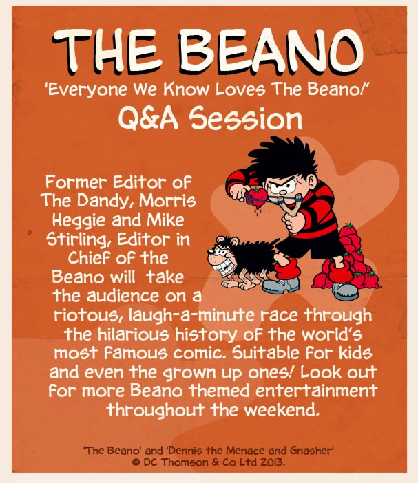 Beano at the Vintage Festival