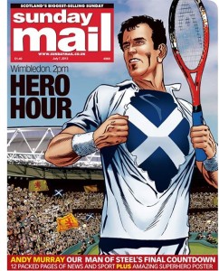 Sunday Mail cover, 7th July 2013