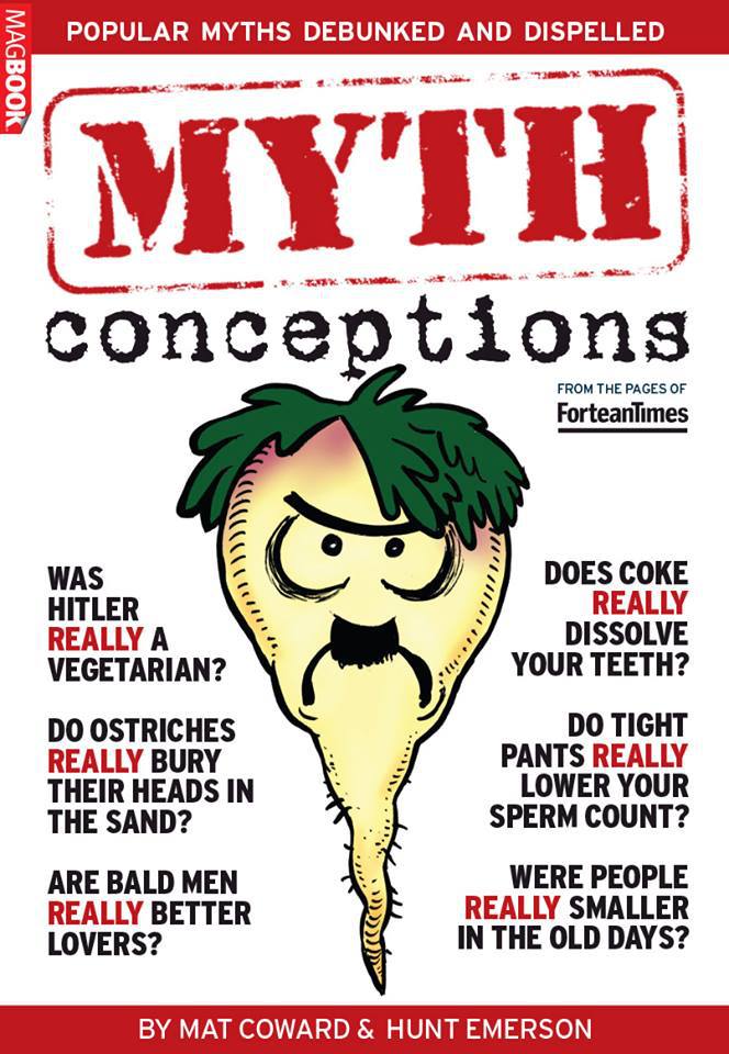 Myth Conceptions by Mat Coward, illustrated by Hunt Emerson