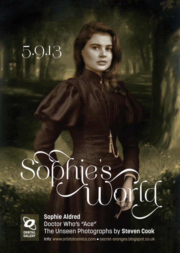 Sophie's World flyer by Steven Cook