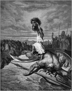 David and Goliath by Gustav Dore