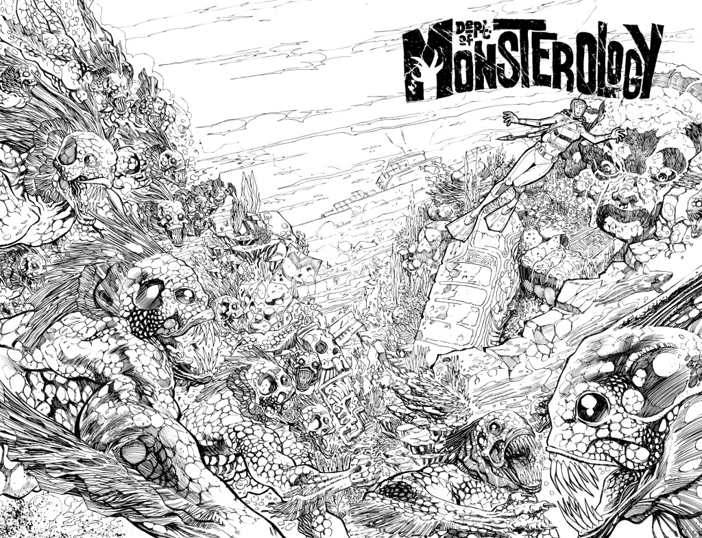 Dept of Monsterology by Gordon Rennie and PJ Holden