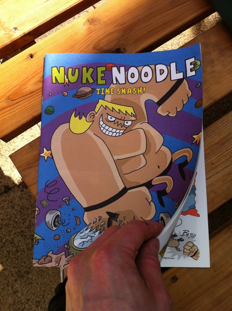 Nuke Noodle, the creation of Alexander mattews, originally for The Dandy.