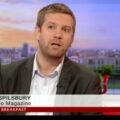 Doctor Who Magazine editor Tom Spilsbury on BBC Breakfast in 2013