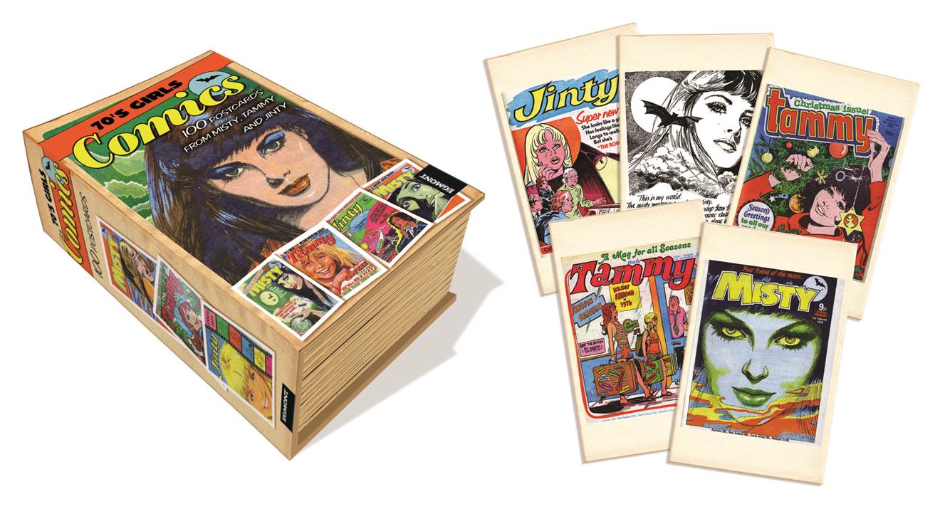 Egmont's Girls Comic Postcard Collection