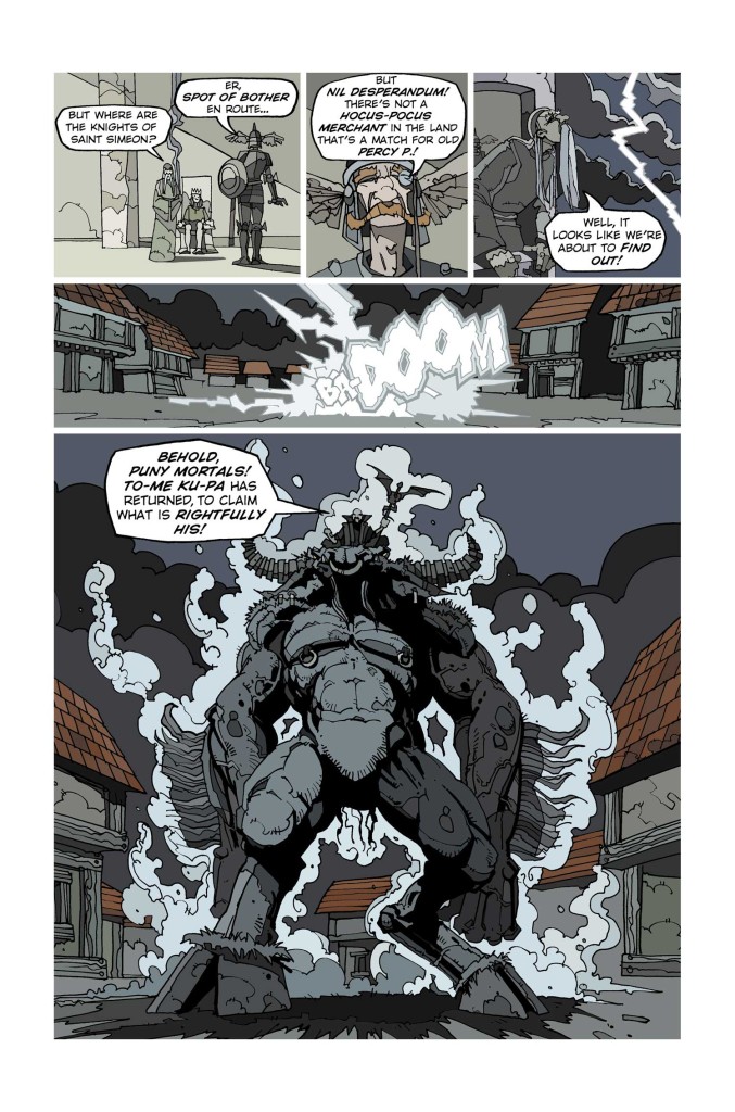 Thrud the Barbarian Sample Page