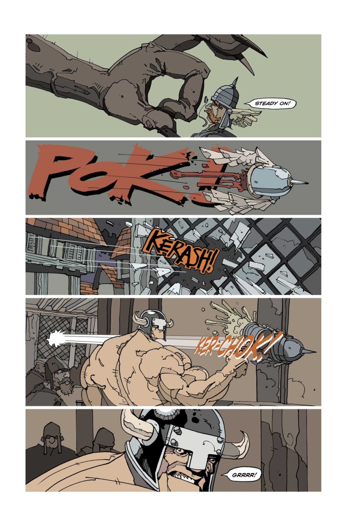 Thrud the Barbarian Sample Page