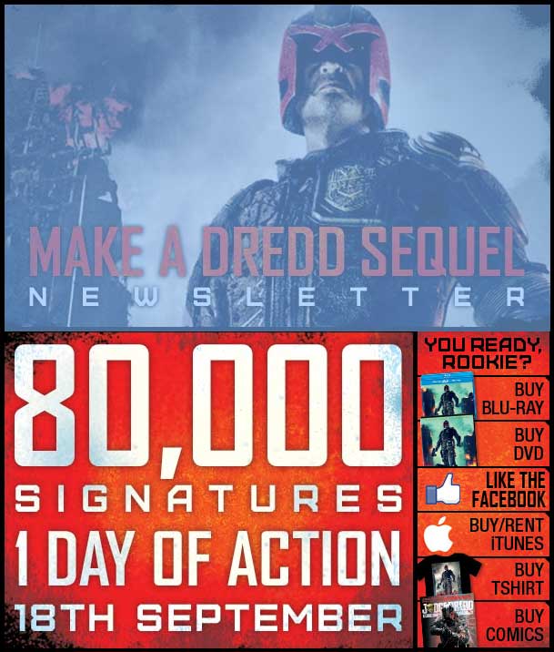 Make a Dredd Sequel Campaign