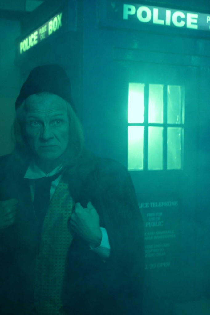 Phil Dennison as the Doctor in "An Unearthly Child"