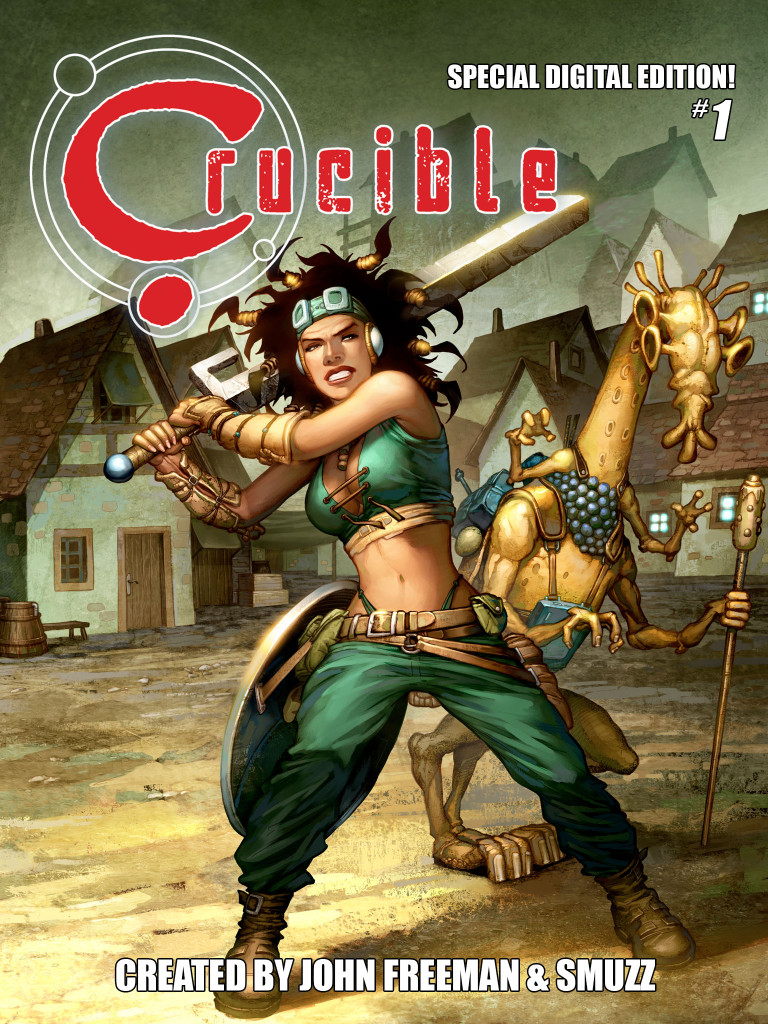 Crucible Comic Issue 1 for iPad
