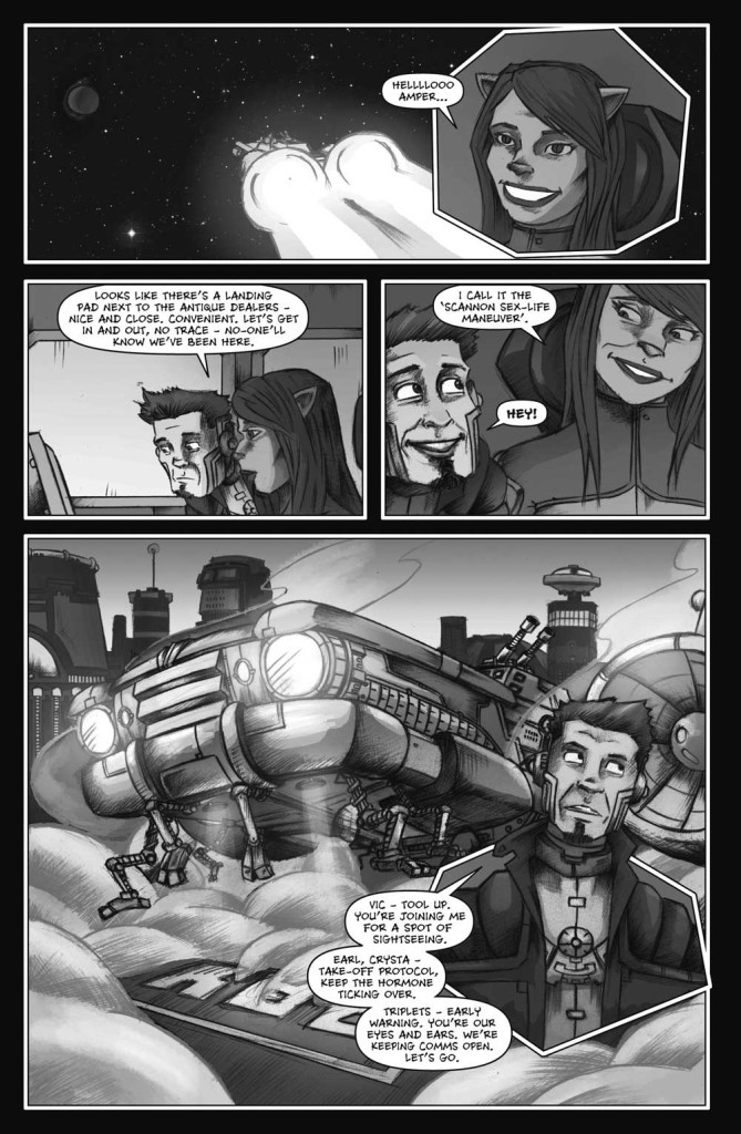 Lou Scannon Issue 6 Sample Page